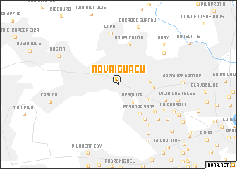 map of Nova Iguaçu