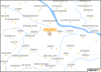 map of Novaki
