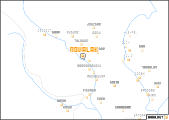 map of Novālak