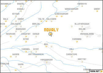 map of Novaly