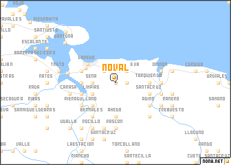 map of Noval