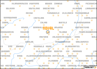 map of Noval