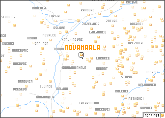 map of Nova Maala
