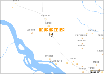 map of Nova Maceira