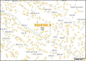 map of Nova Mala