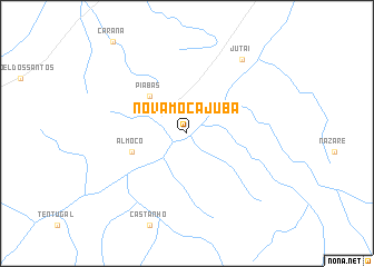 map of Nova Mocajuba