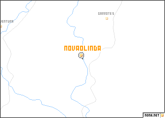 map of Nova Olinda