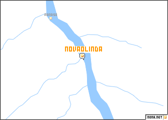 map of Nova Olinda