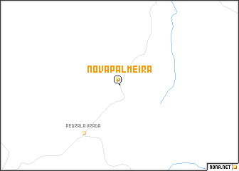 map of Nova Palmeira
