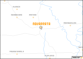 map of Nova Prata