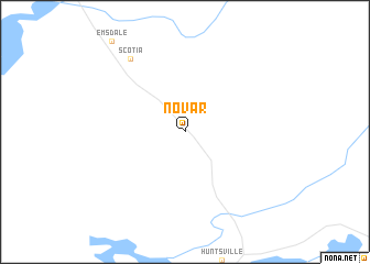 map of Novar
