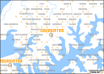 map of Nova Sintra