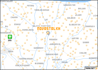 map of Novāsţalkh