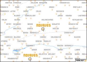 map of Nová Ves