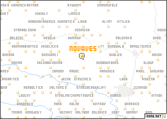 map of Nová Ves