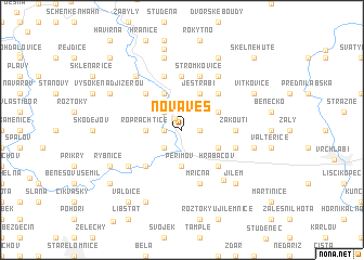 map of Nová Ves