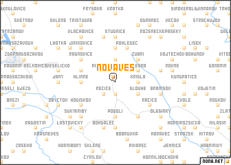 map of Nová Ves