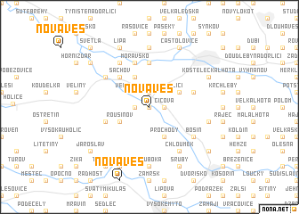 map of Nová Ves