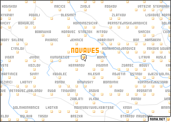 map of Nová Ves