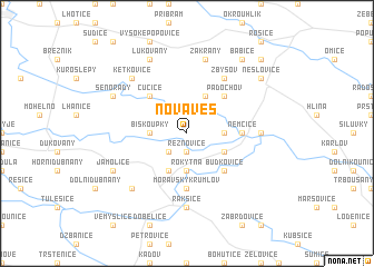 map of Nová Ves