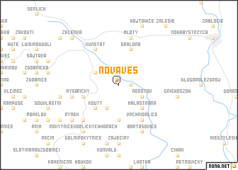 map of Nová Ves