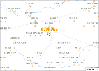 map of Nova-Vesʼ