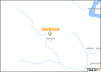 map of Nova Vida