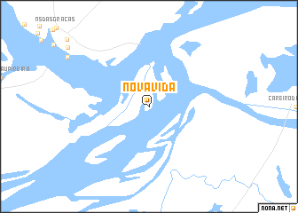 map of Nova Vida