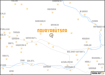 map of Novaya Butsra