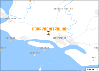 map of Novaya Dmitrovka