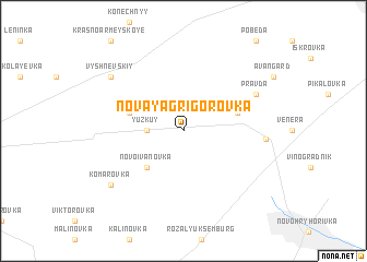 map of Novaya Grigorovka