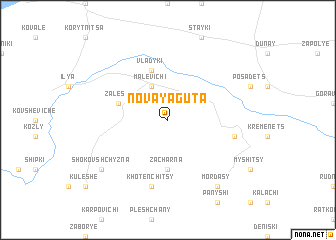 map of Novaya Guta