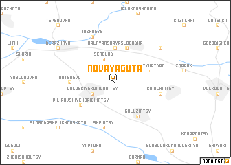 map of Novaya Guta