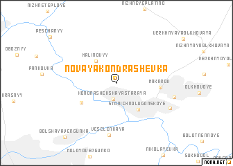 map of Novaya Kondrashevka