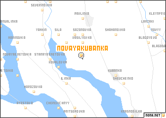 map of Novaya Kubanka