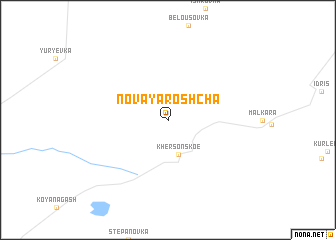 map of Novaya Roshcha