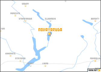 map of Novaya Ruda