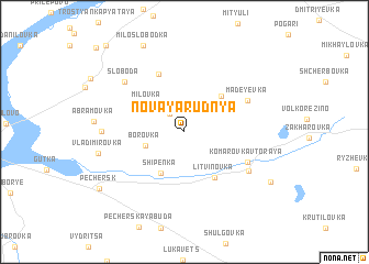 map of Novaya Rudnya