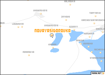 map of Novaya Sidorovka