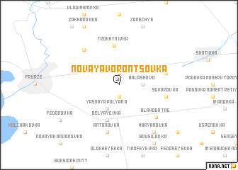 map of Novaya Vorontsovka