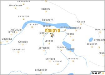 map of Novaya