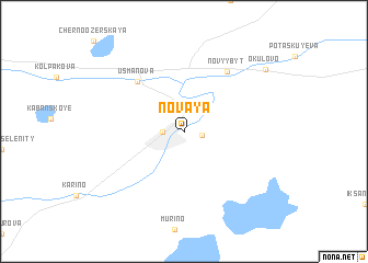 map of (( Novaya ))