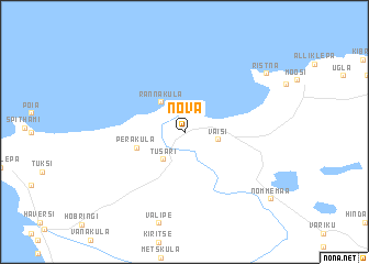 map of Nõva