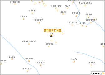 map of Novecha
