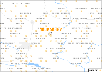 map of Nové Domky