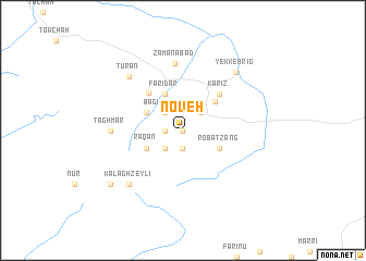 map of Noveh