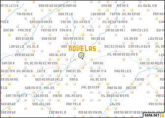 map of Novelas