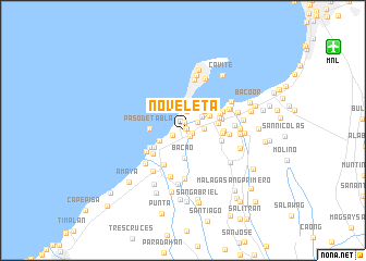 map of Noveleta