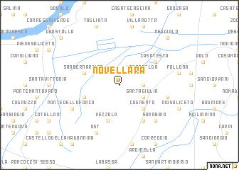 map of Novellara