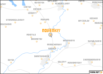 map of (( Noven\
